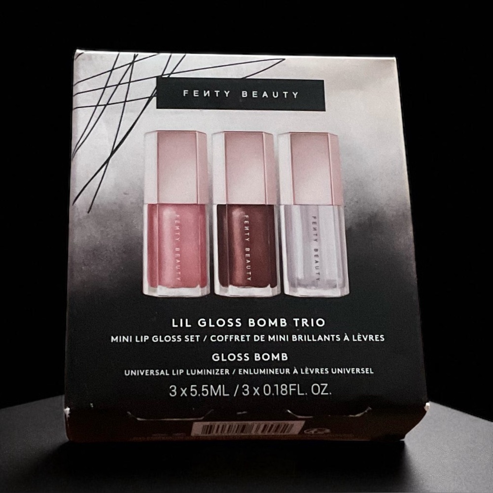 Fenty Beauty Lil Gloss Bomb Trio Lip Gloss Set